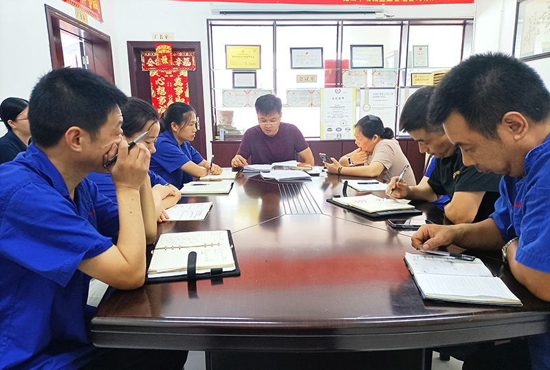 Společnost Dafeng Mingyue Bearing Bush Co., Ltd. uspořádala své 9. měsíční setkání pro rok 2024